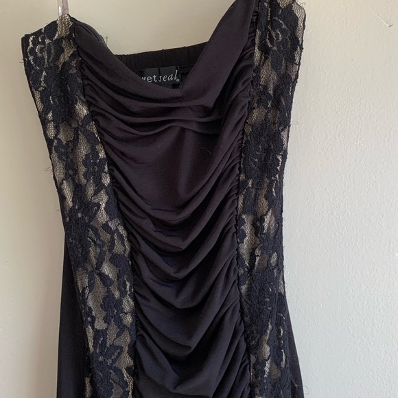 Wet Seal black bodycon dress size S - Picture 7 of 7